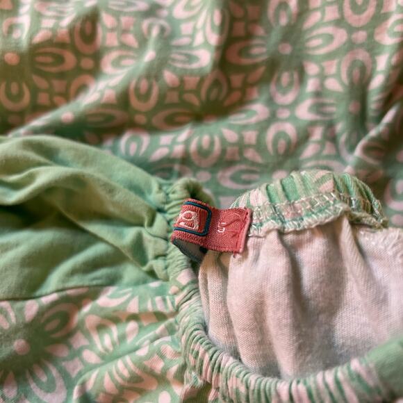 Jelly the Pug Knit Dress Girls Size 5 Ruffles Polka Dots Vacation Summer Cute - Picture 4 of 5